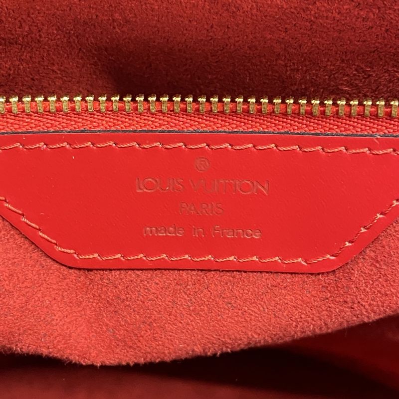 Louis Vuitton Tote Bag Epi Saint Jacques Shopping M52267 Castilian Red Women