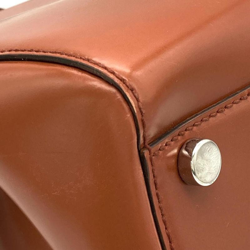 Gucci Lady Lock Tote Bag Leather 331821 Brown Men's