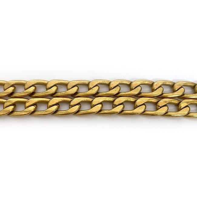 Chanel Chain Belt Gold Coco Mark Excellent Condition Coin GP Used