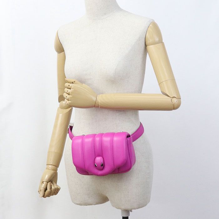 Bvlgari Bulgari Ambush Collaboration 2WAY Serpenti Shoulder Bag Calf Womens