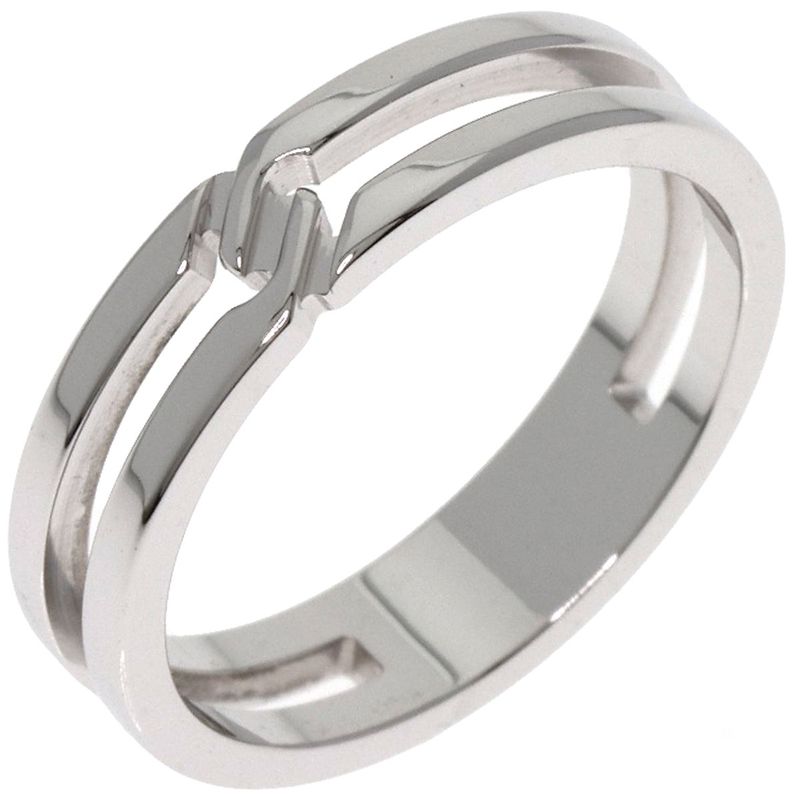 Gucci Infinity #7 Ring - 18K White Gold Ladies
