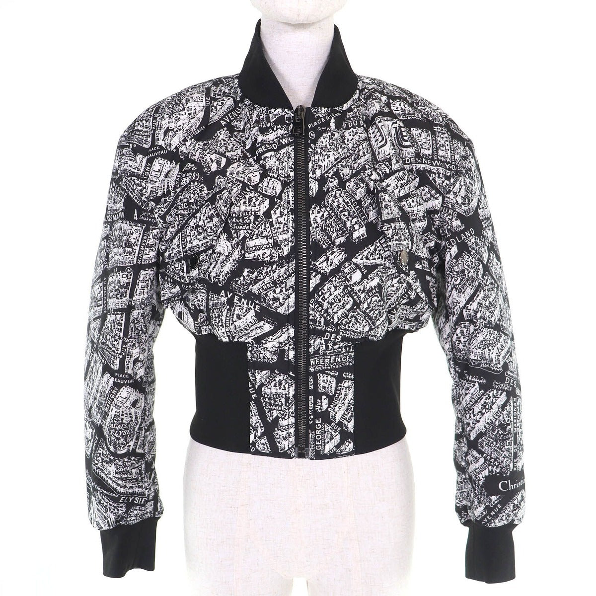 Dior Plan de Paris Allover Pattern Jacket
