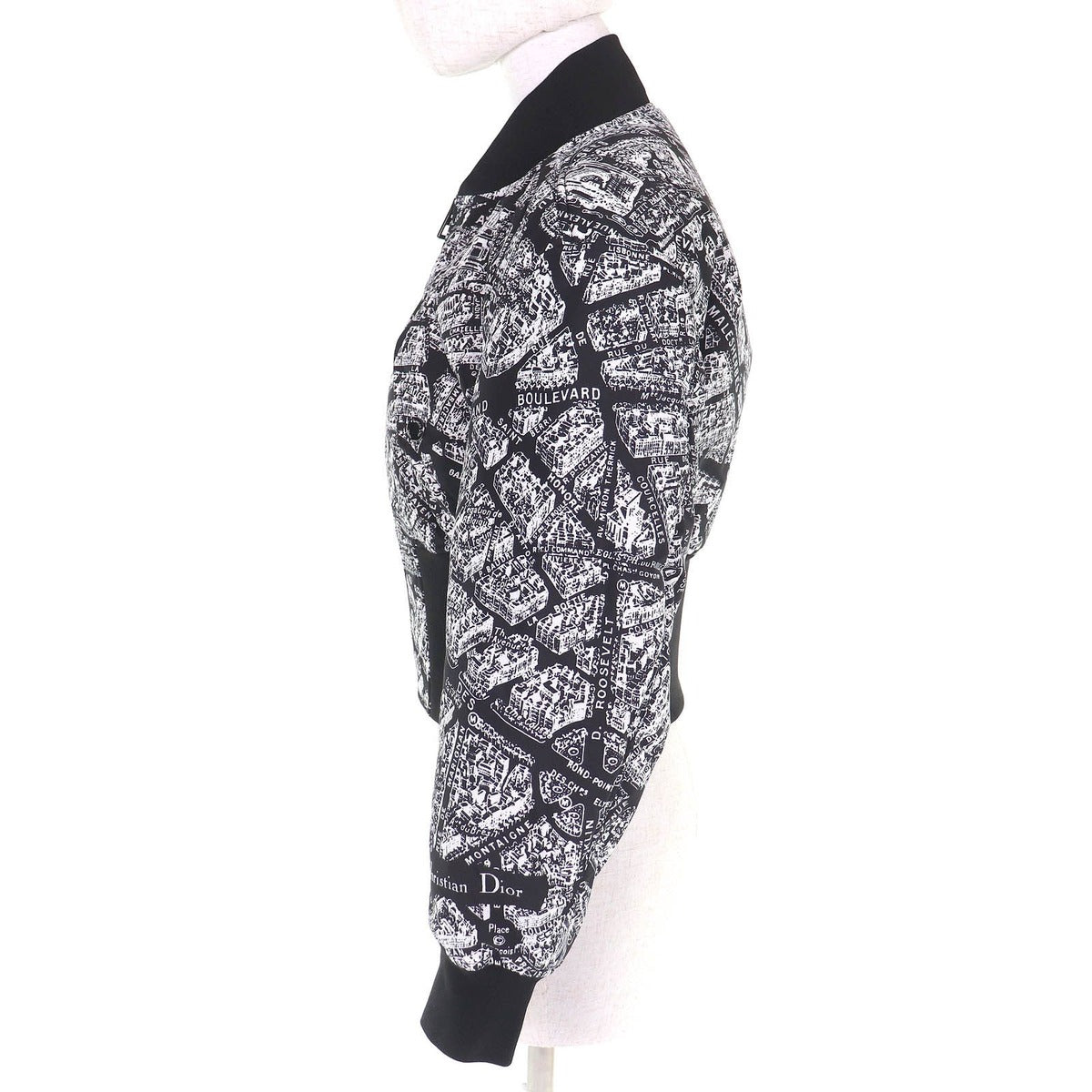Dior Plan de Paris Allover Pattern Jacket — view 2