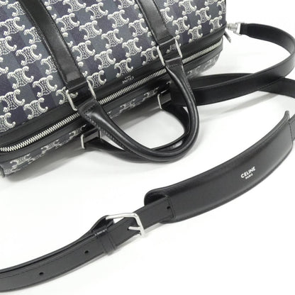Celine Boston Bag Canvas Black — view 4