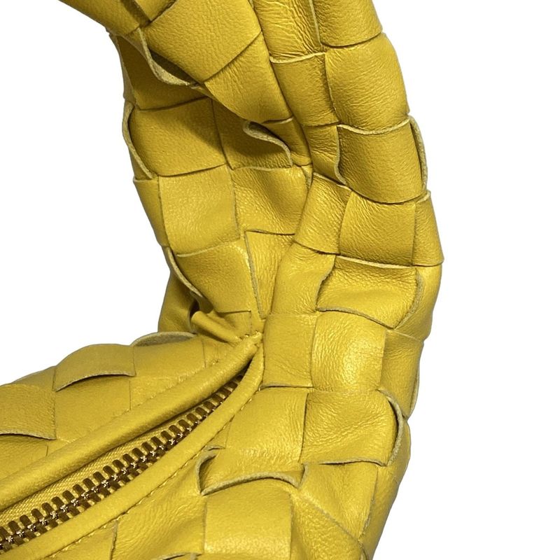 Bottega Veneta Handbag Mini The Jodie Yellow Leather