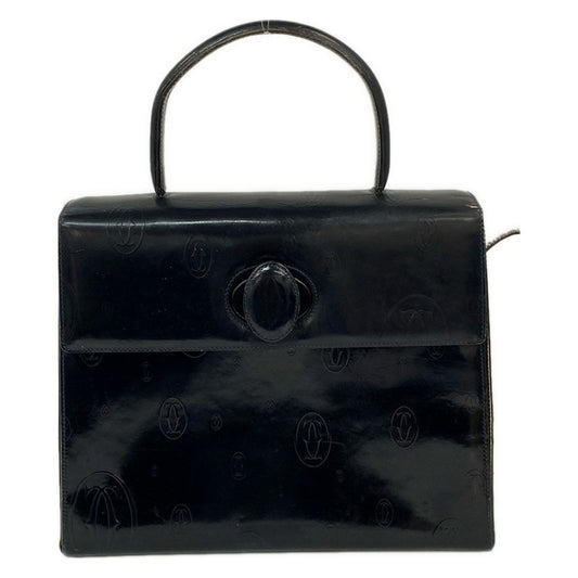 Cartier Handbag Happy Birthday Dark Navy Leather