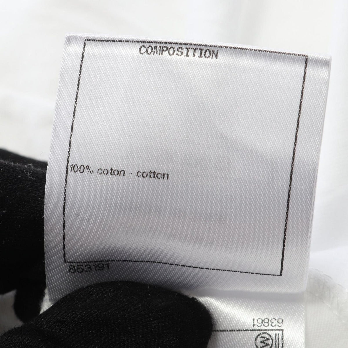 Chanel Top Monte Carlo White Cotton T-Shirt — view 4