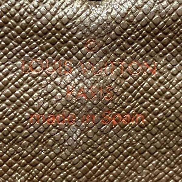 Louis Vuitton Damier Porte Monet Carte Cles Di N61725 Long Wallet Unisex