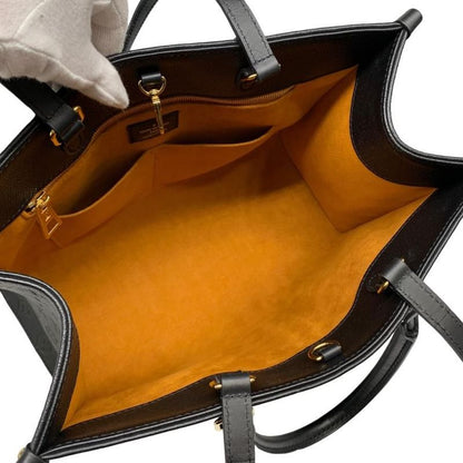 1314 Louis Vuitton Tote Shoulder Bag On The Go MM M45595 Monogram Noir Black