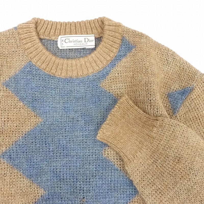 Vintage Christian Dior Monsieur Christian Dior Monsieur Mohair Blend Knit