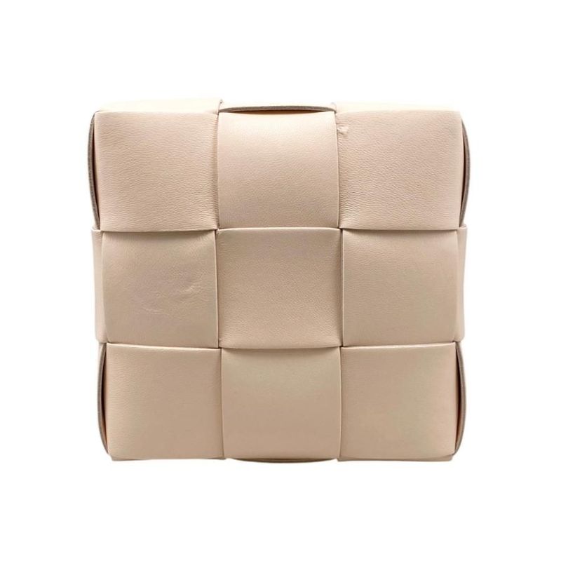 Bottega Veneta Shoulder Bag Small Cassette Bucket Bag 680218 Lambskin Pink