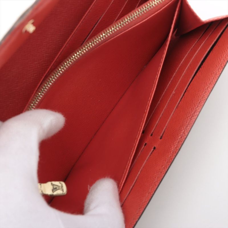 Louis Vuitton Monogram Portefeuille Sarah Long Wallet Long M62236 Brown And