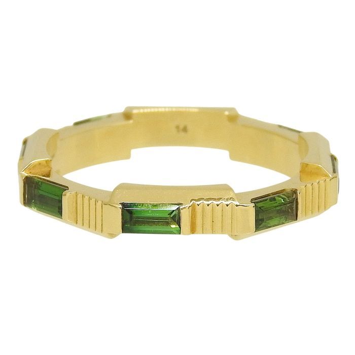 Gucci Link To Love Tourmaline Ring 18K Yellow Gold 750 Yellow Gold Tourmaline