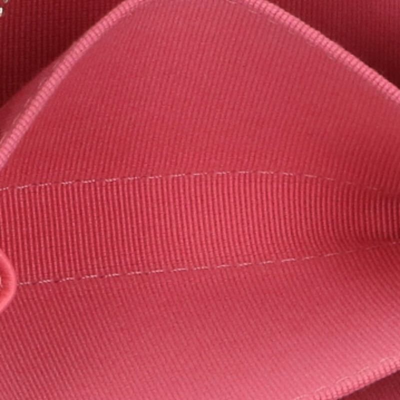 Chanel Matelasse Lambskin Leather Card Case Women