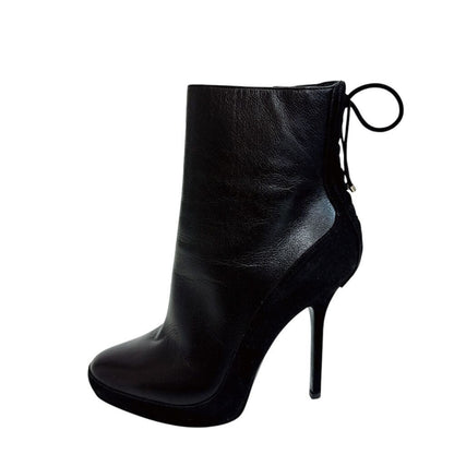 Dior M1 Leather Booties Black Boot