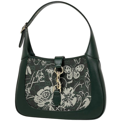 Gucci Jackie Small Shoulder Bag Nishijin Textile Hosoo Collaboration Leather