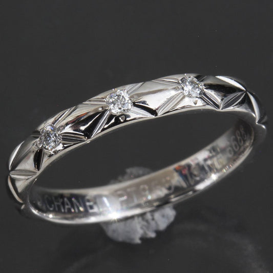 Chanel Quilted Diamond Ring