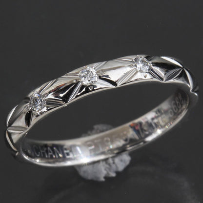 Chanel Quilted Diamond Ring