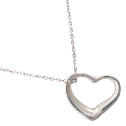 Tiffany & Co Open Heart Elsa Peretti Silver 925 1.7g