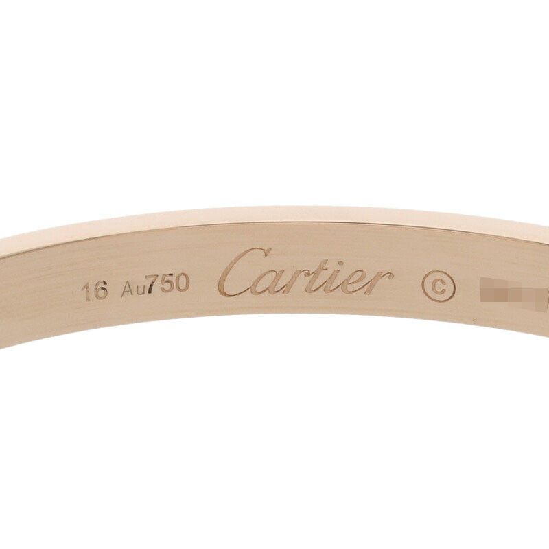 Cartier Old Shape LOVE Bracelet Love Bracelet 18K Pink Gold Love Bracelet Mens