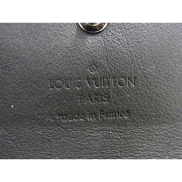 Louis Vuitton Key Case Monogram Multicles 6 Noir Black Taurillon — view 2