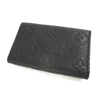 Louis Vuitton Key Case Monogram Multicles 6 Noir Black Taurillon — view 3