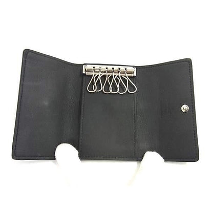 Louis Vuitton Key Case Monogram Multicles 6 Noir Black Taurillon — view 4