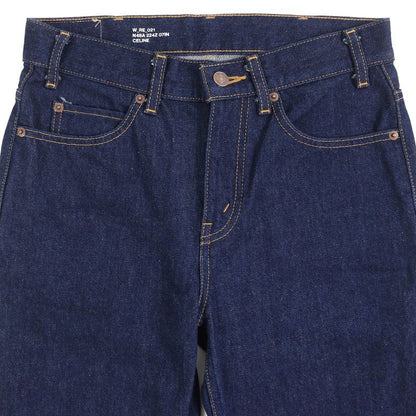 Celine 2n48a224z Françoise Jeans 100% Cotton Low Wash Denim Pants Indigo Blue