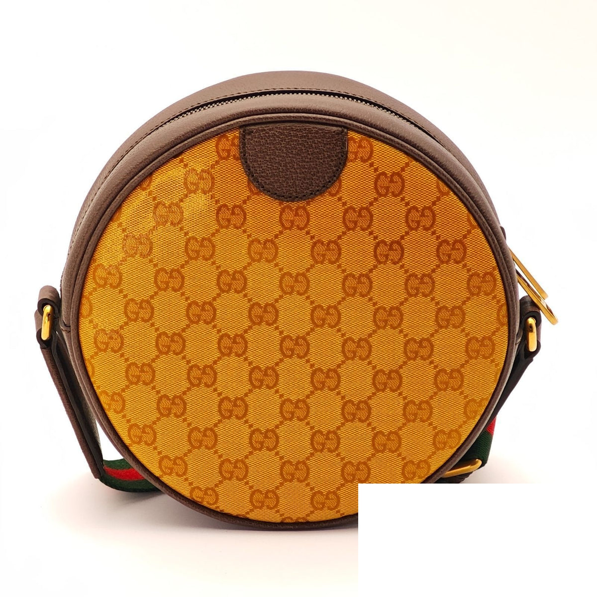 Gucci Ophidia Mini Shoulder Bag Round Brown — view 3
