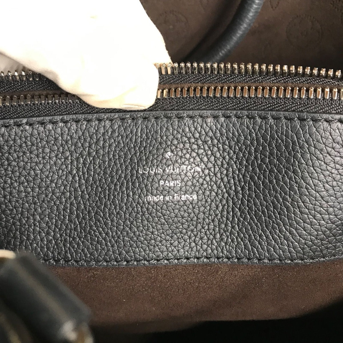Louis Vuitton Mahina Bella Tote 2-Way Shoulder Bag Noir Black Price Negotiation — view 10
