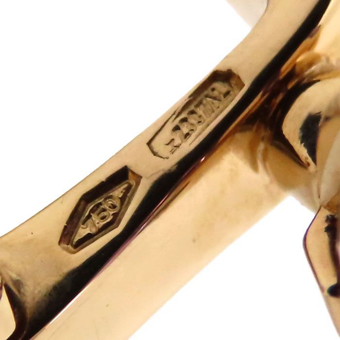 Bvlgari Bulgari Parentesi Amethyst Cocktail Earring Or855246 18K Pink Gold 750