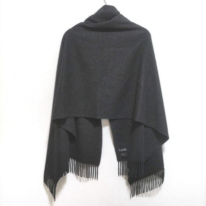Hermes Stole (shawl) - Dark Grey Cashmere