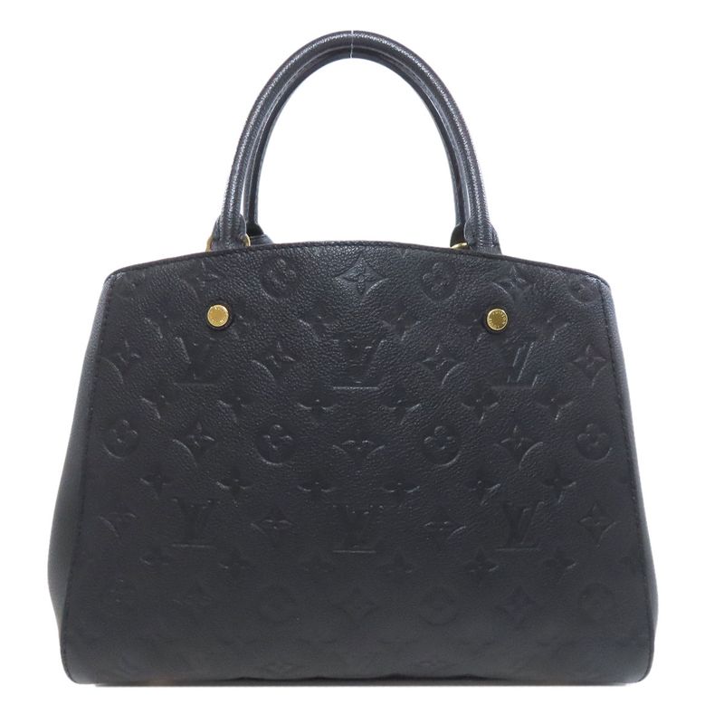 Louis Vuitton M41048 Montaigne MM Handbag Empreinte Women