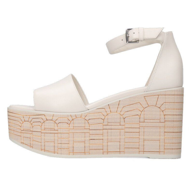 Hermes Illusion Platform Sandals 38