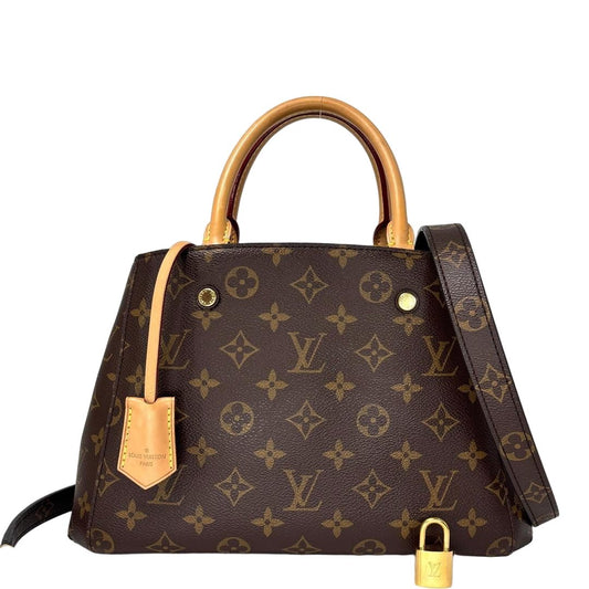 Louis Vuitton Monogram Montaigne BB 2-Way Handbag
