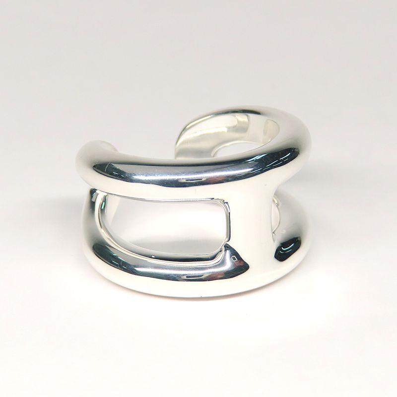 Hermes Ring Osmozu PM #52 No 12 Ag925 Hshape Silver - 2025 Ring