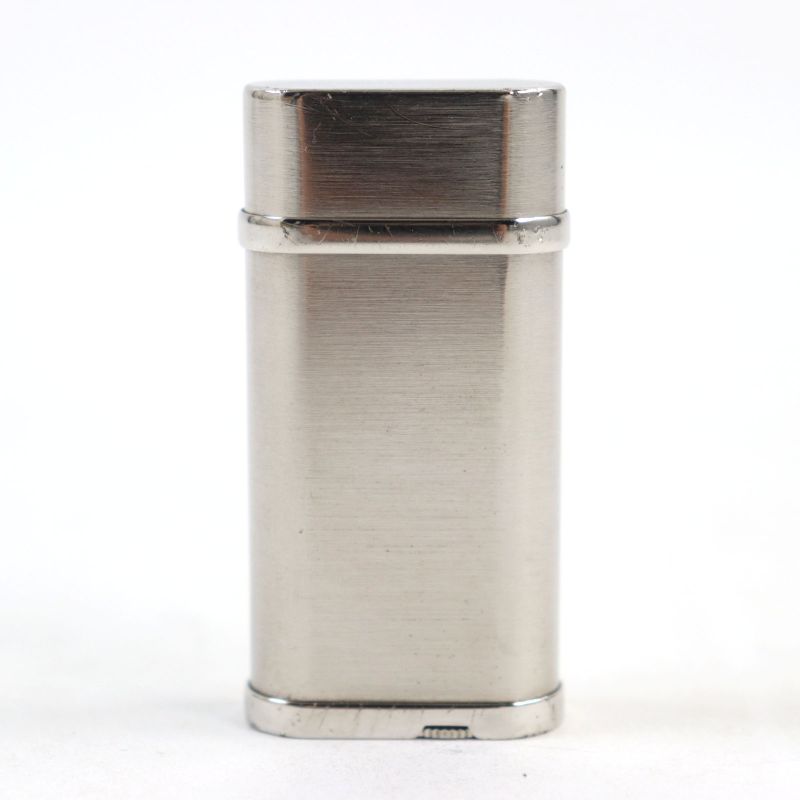 Cartier Godron Hairline Logo Engraved Oval Form Roller Lighter