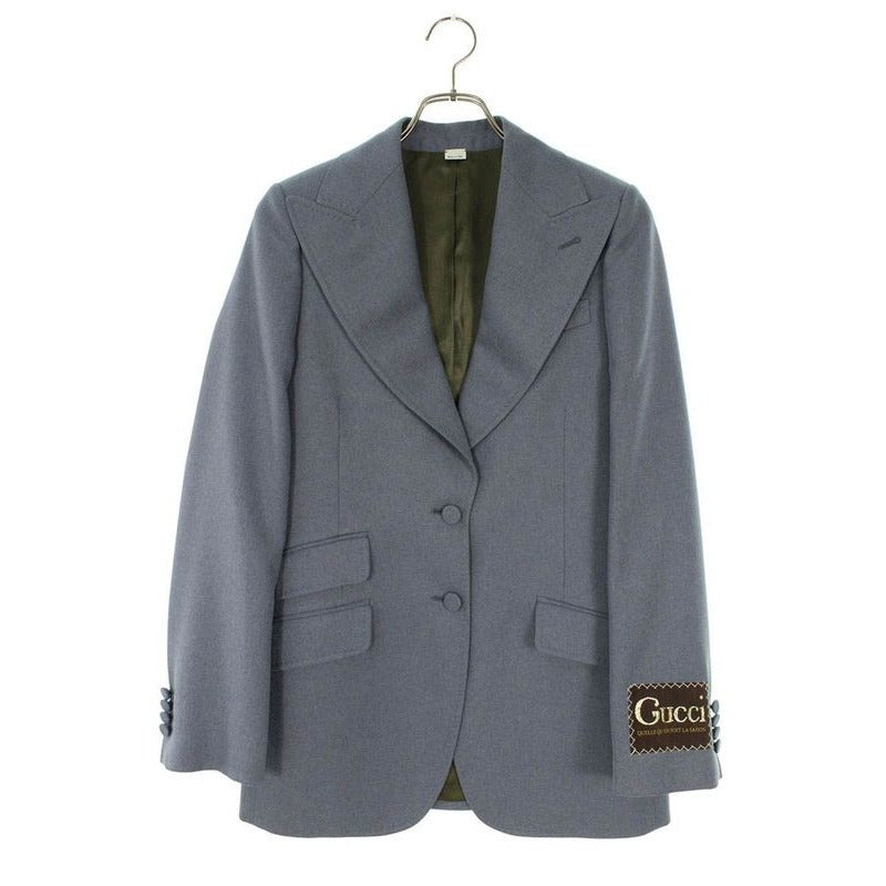 Gucci Z798 C Logo Lapel 2 B Tailored Jacket 42