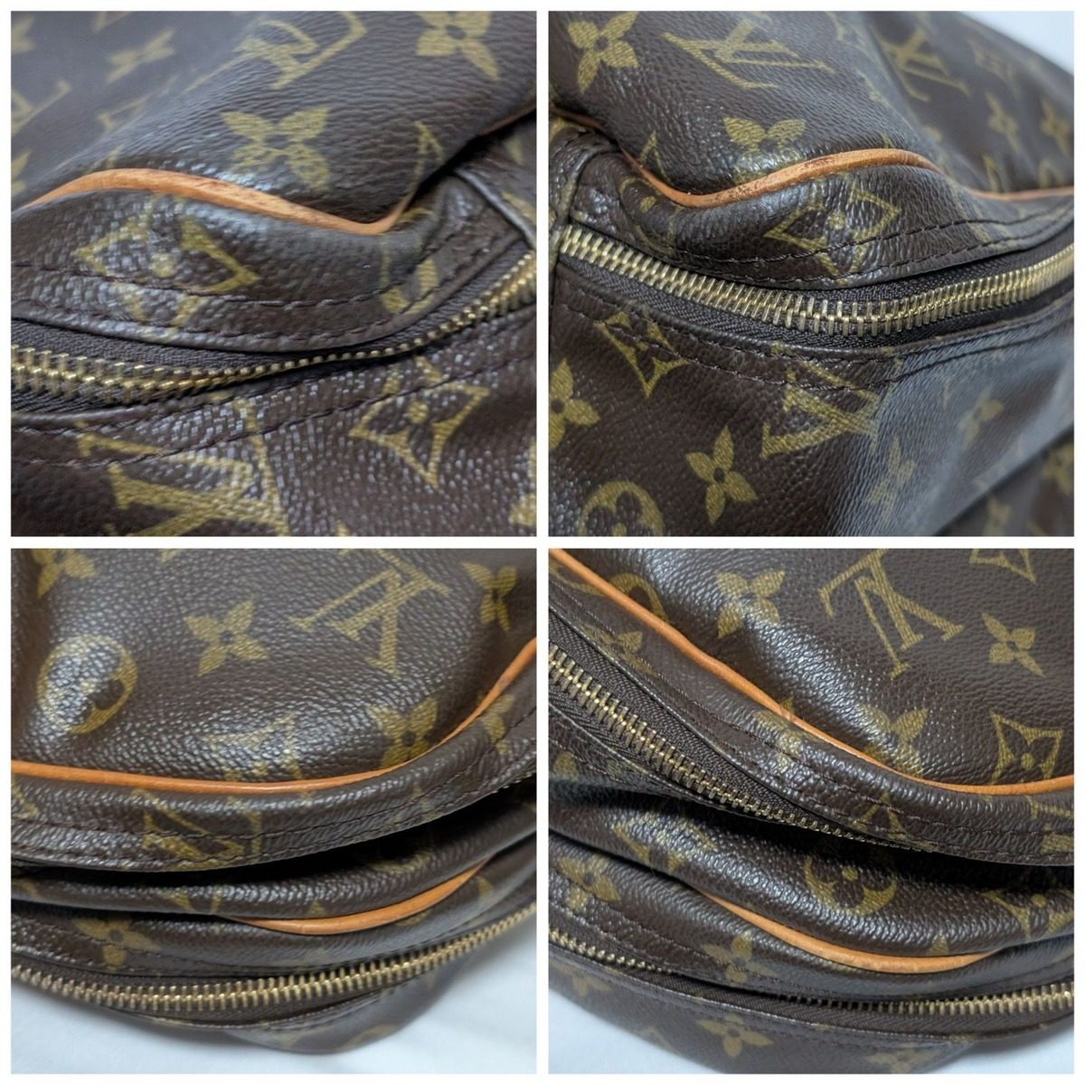 Louis Vuitton Alize de Poche Monogram Boston Bag — view 5