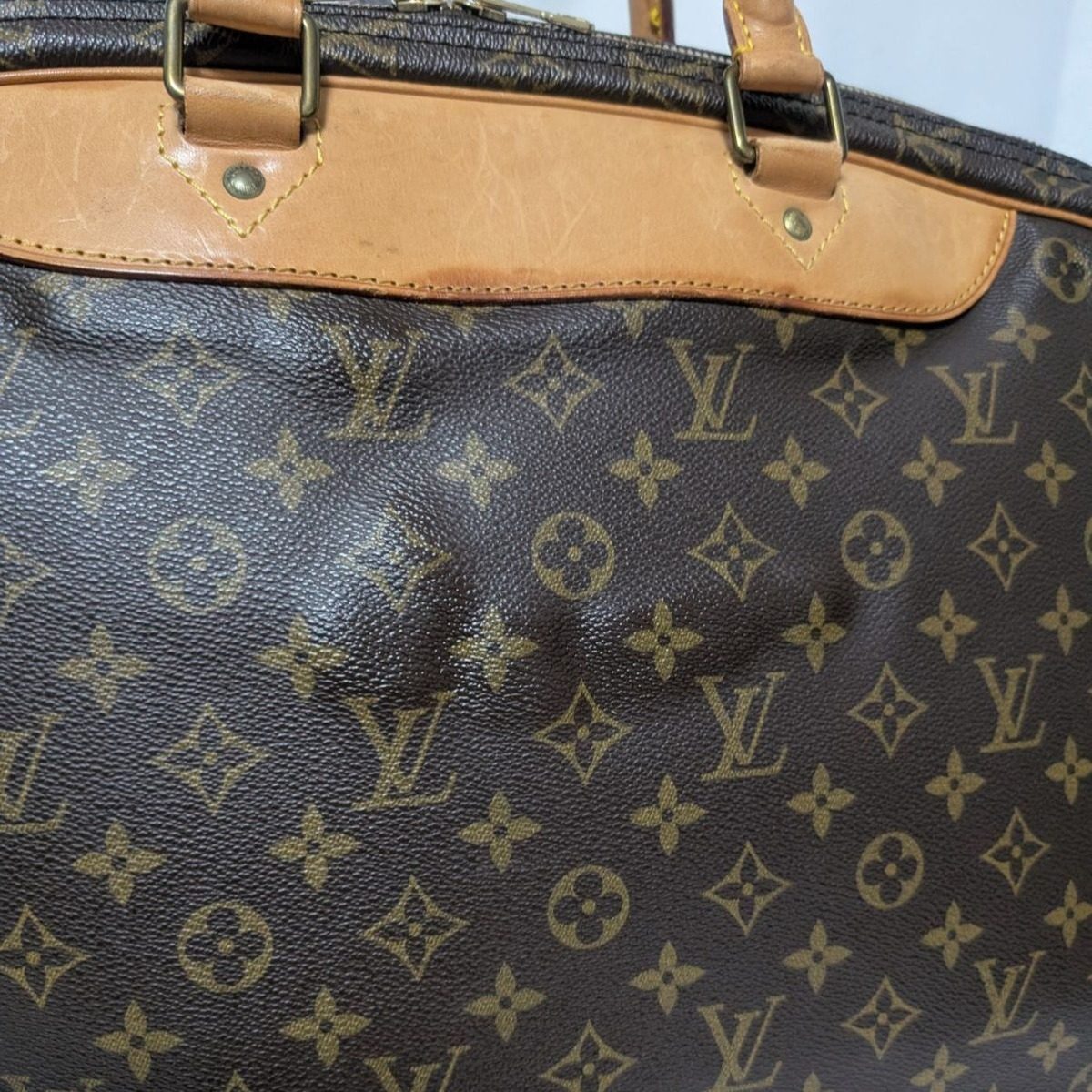 Louis Vuitton Alize de Poche Monogram Boston Bag — view 7