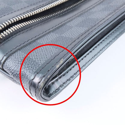 Louis Vuitton Thomas N58028 Damier Graphite Canvas Black Vi3171 Unisex Shoulder