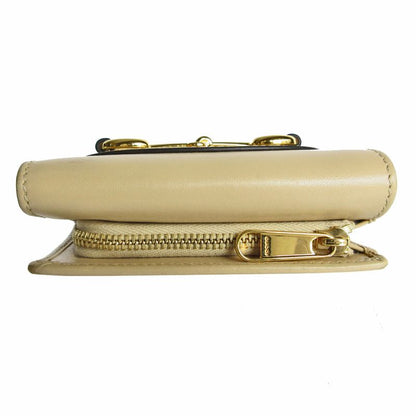 Gucci Compact Wallet Trifold Horsebit 644462