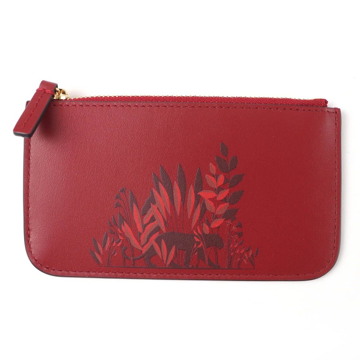 Cartier Panther Graphic Leather Fragment Case Coin