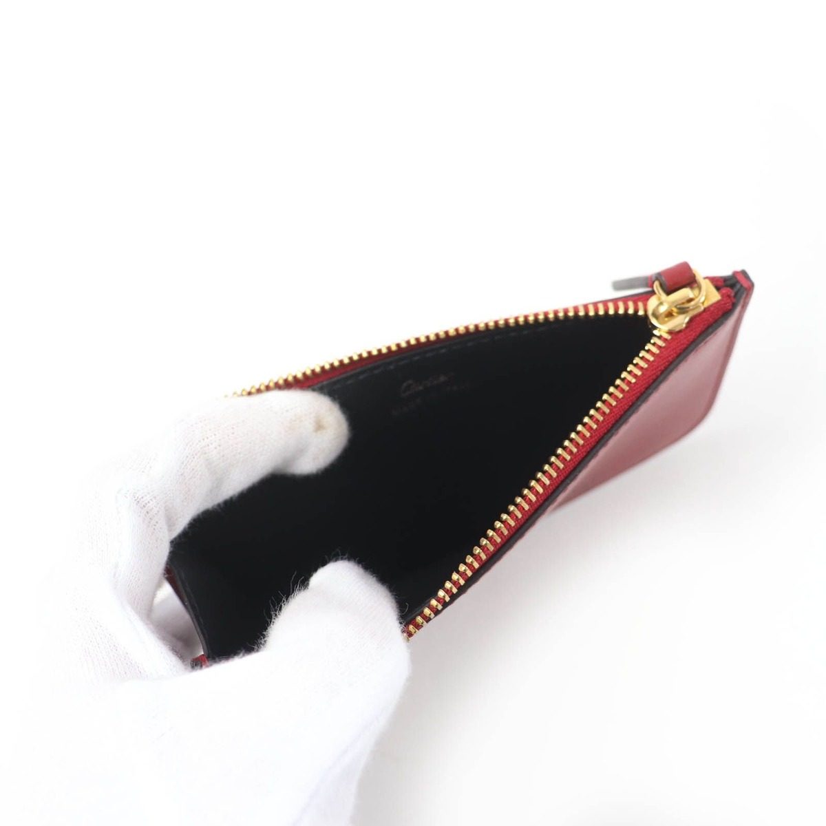 Cartier Panther Graphic Leather Fragment Case Coin — view 5