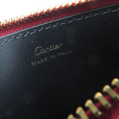 Cartier Panther Graphic Leather Fragment Case Coin — view 7