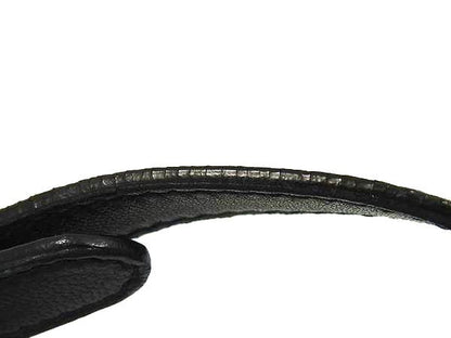 Prada Leather Crossbody Shoulder Strap For Bag Shoulder Crossbody Black And