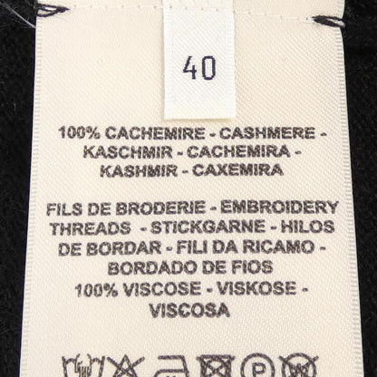 Hermes la Promenade du Matin Knit Top Black White Transparency — view 3