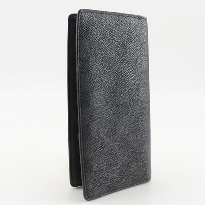 Louis Vuitton Portefeuille Blazer N62665 Damier Graphite Canvas Black Sp4069