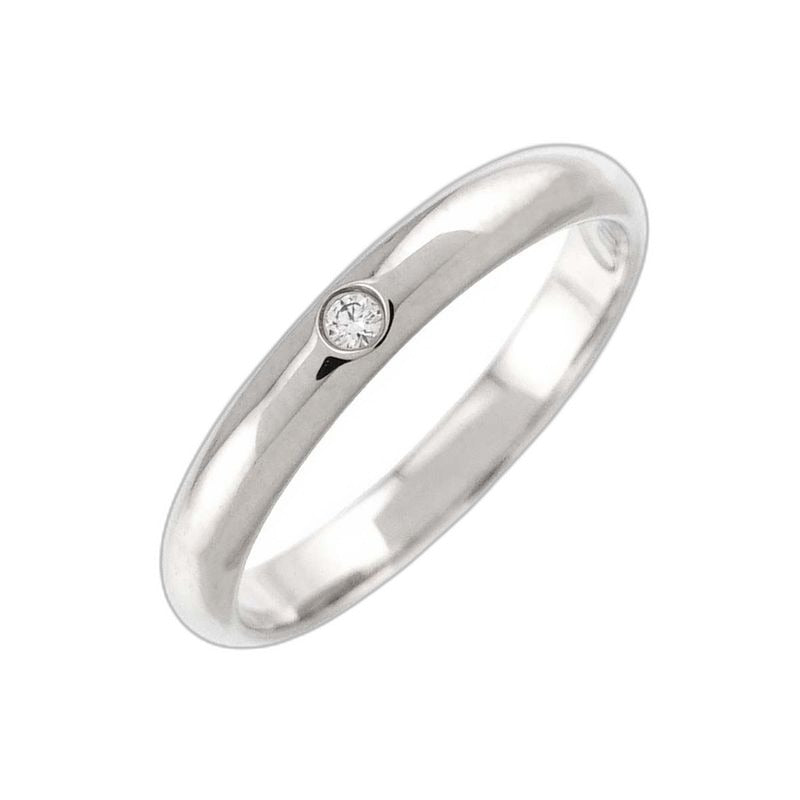 Cartier Classic 46 Ring Diamond Pt Width Platinum