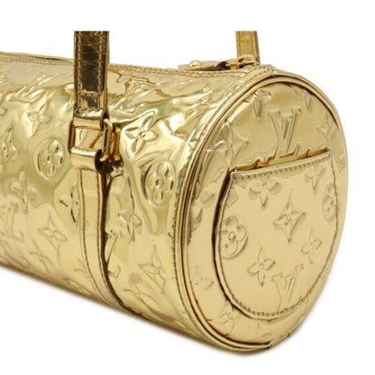 LOUIS VUITTON Limited Edition Gold Papillon Monogram Shoulder Bag LV